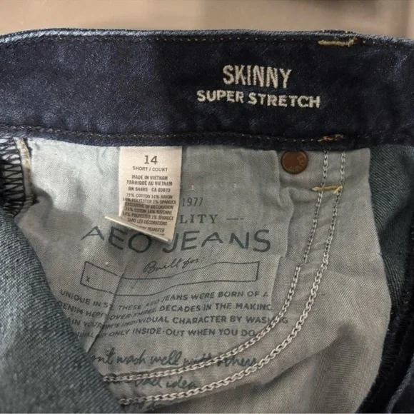 Bundle of 2 American Eagle Skinny Super Stretch Jeans - Picture 10 of 11